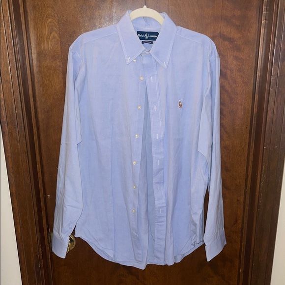 Ralph Lauren Other - Ralph Lauren Light Blue Button-Down Dress Shirt 16 34/56